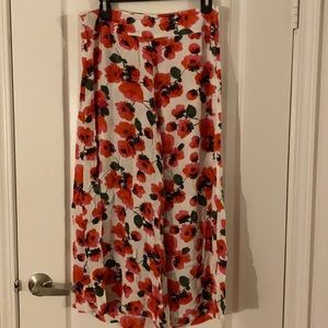 Billabong floral culottes